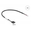 DeLOCK 90781 nuoseklus keitiklis kartotuvas izoliatorius USB 2.0 RS-232 juodas žalias