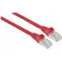 Intellinet tinklo komutacinis kabelis, Cat5e, 5 m, raudonas, CCA, SF/UTP, PVC, RJ45, auksuoti kontaktai, be užkabų, su apsauginiu gaubteliu, garantija visam eksploatavimo laikotarpiui