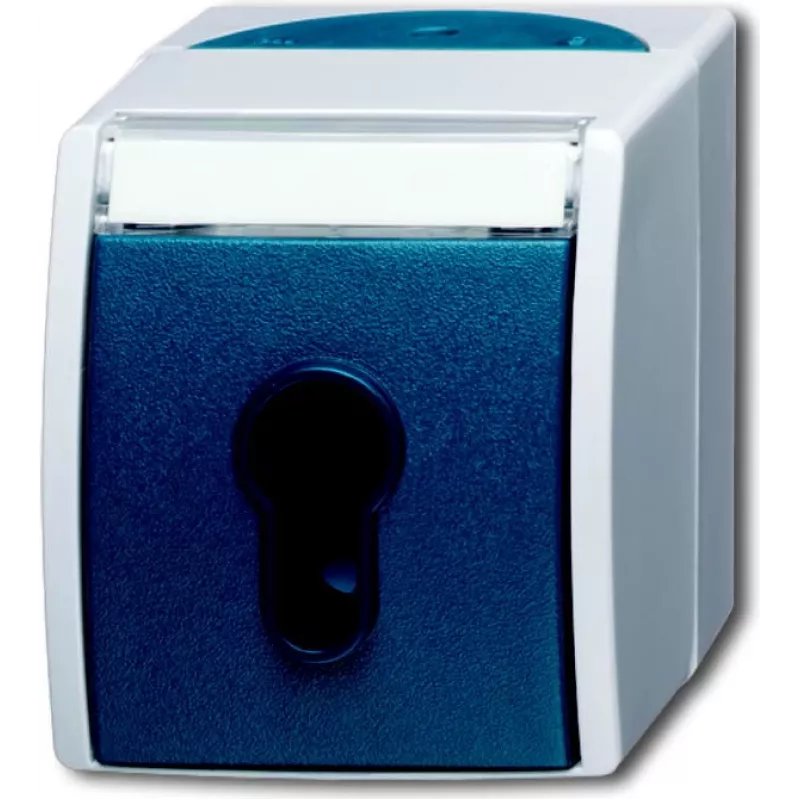 BUSCH JAEGER 2733 SLW-53 - Mėlyna - Pilka - IP 44 - 250 V - 74 mm - 55 mm - 83 mm
