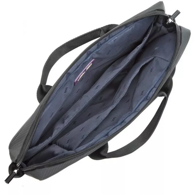 Messenger case Rivacase 8730 39.6 cm (15.6 inch) Juoda