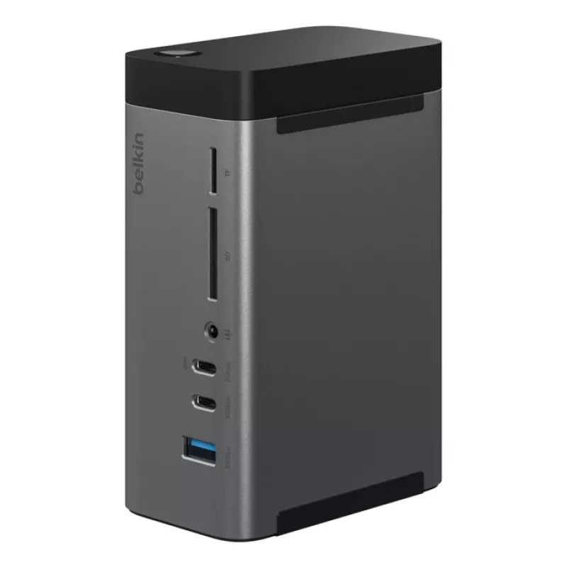 USB šakotuvas Belkin Connect USB Type-C 10000 Mbit/s Pilka