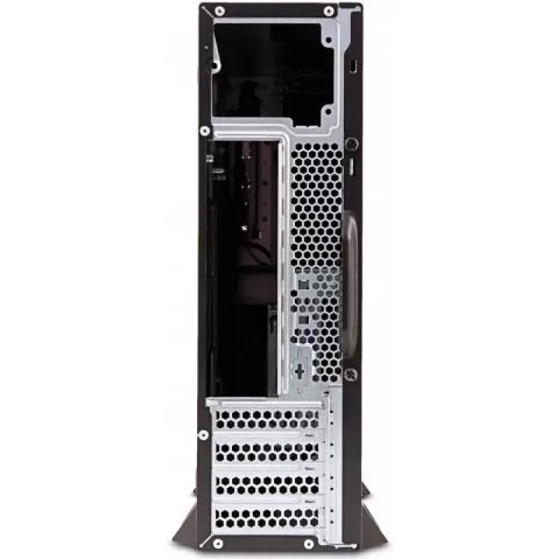 Antec Value Solution VSK2000-U3 - Stalinių kompiuterių korpusas Slimline - mikro ATX - be maitinimo bloko - juoda - USB / garso jungtys