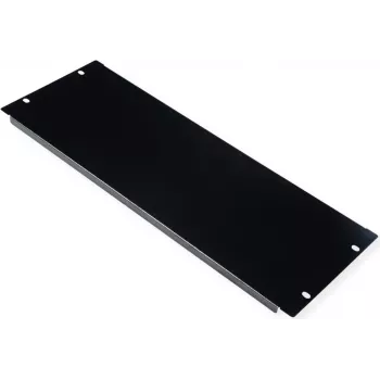 ROLINE 19 inch 4U juoda aklina plokštė iš plieno 480 mm