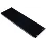 ROLINE 19 inch 4U juoda aklina plokštė iš plieno 480 mm