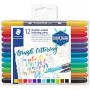 Tušinukas + plunksnakotis Staedtler 3004 Daugiaspalvis 12 vnt.