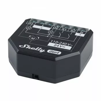2 vnt. Shelly 2PM Gen4 Zigbee/Matter valdiklių rinkinys