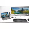 Kensington ProFit Ergo Wireless klaviatūra FR, pilno dydžio (100 %), laidinis ir belaidis, RF belaidis + USB, AZERTY, juoda