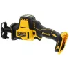 Akumuliatorinis siaurapjūklis DeWALT DCS369N-XJ, bešepetėlis variklis, belaidis, pjovimo gylis medienoje 9 cm, pliene 4 cm, 2800 smūgių/min., 1,43 kg