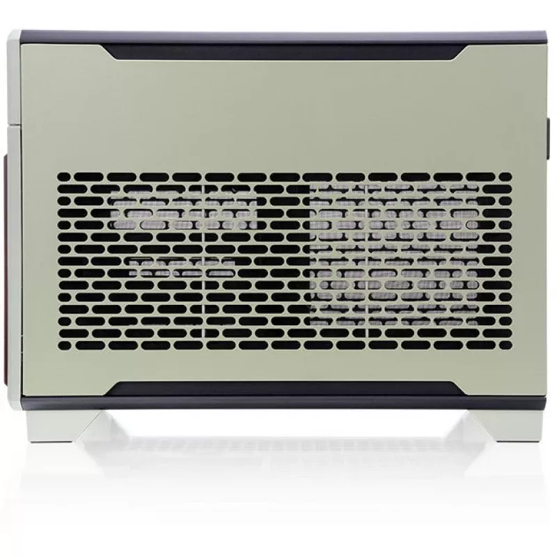 Mini korpusas THERMALTAKE TR100 WS Matcha Green kompaktiško dizaino, mini-ITX/microATX palaikymas