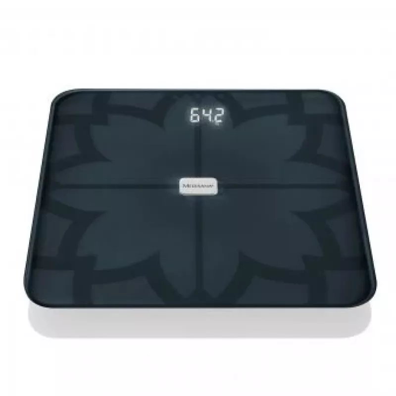 Medisana BS 450 kūno analizės svarstyklės, maks. 180 kg, juodos, Bluetooth, ITO jutikliai (40510)