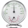 Higrometras Renkforce 6510 Alu — aliumininis termohigrometras temperatūrai ir drėgmei matuoti