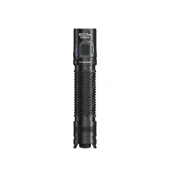 Rankinis žibintuvėlis Nitecore MH12 Pro Juoda LED 3300 lm USB įkraunamas 5300 mAh, aliuminis, 138.5 mm, 81.5 g, atsparus vandeniui iki 2 m