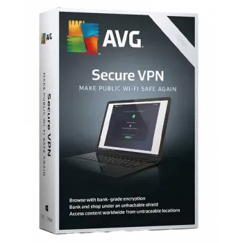 AVG Secure VPN | 10 įrenginių | 1 metai