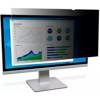 3M PF340W2E ekrano privatumo filtras 86,4 cm (34 colių) Monitoriui Berėmis ekrano privatumo filtras