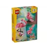 LEGO Creator 3-in-1 Pink Flamingo 31170 surenkamų modelių rinkinys, 288 detalės, aukštis 230 mm, rekomenduojamas amžius 8+