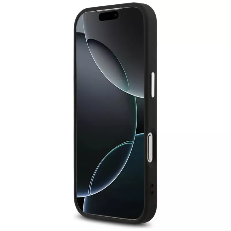 GUESS | Hardcase 4G | Back cover | iPhone 17 Pro Max | Apple | Ecological leather/PC/Plastic/TPU | Black