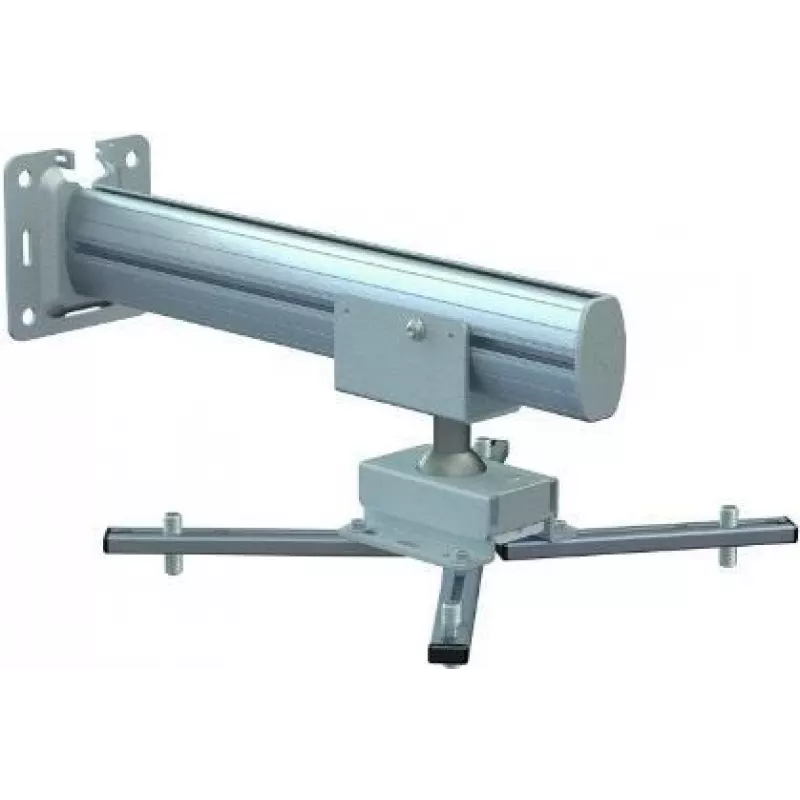 Sieninis laikiklis Kindermann Premium W Project Mount, sidabrinis