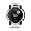 Išmanusis laikrodis GARMIN Instinct 2 45 mm, MIP 0,9 colio (176×176), GPS, saulės energija, silikoninis dirželis mėlynas/baltas