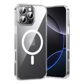 Apsauginis dėklas Vention KUGT0-40, skirtas iPhone 16 Pro Max — permatomas, suderinamas su MagSafe