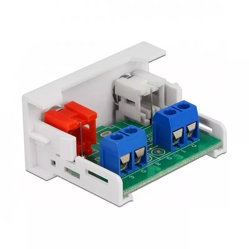 Easy 45 modulis 2 x RCA lizdas DeLOCK 81338
