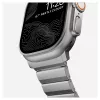NOMAD Titanium Band for Apple Watch 46mm/49mm Sidabrinė