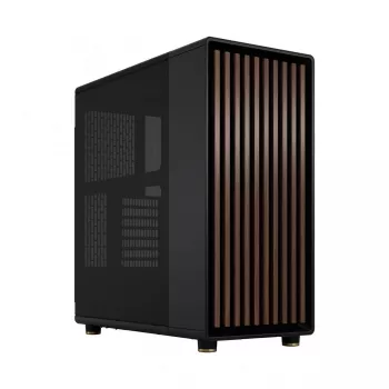 Fractal Design North Charcoal Juoda tinklinis vidutinio dydžio korpusas - juodas