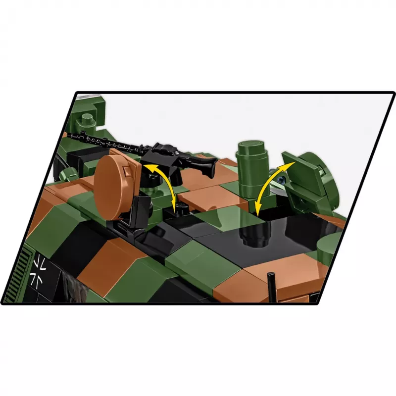 Statybinis rinkinys COBI Panzerhaubitze 2000 1006 dalių Ginkluotosios pajėgos