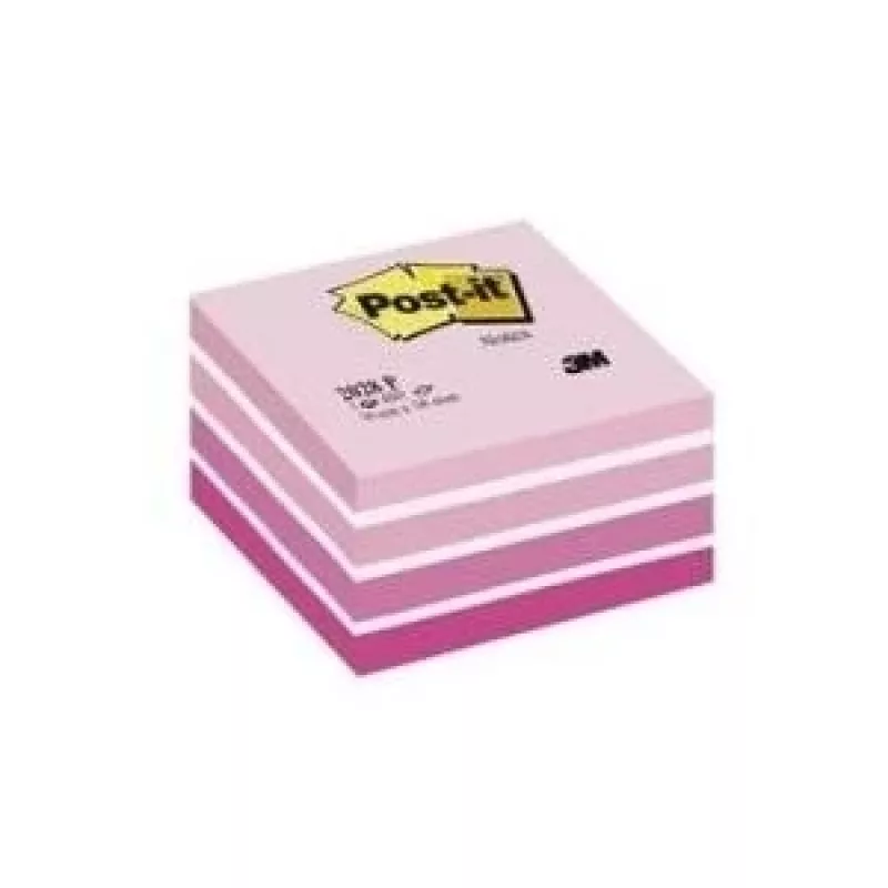 3M Post-it Notes lipnūs lapeliai, kauliukas, 76 x 76 mm, pasteliniai (2028-P)
