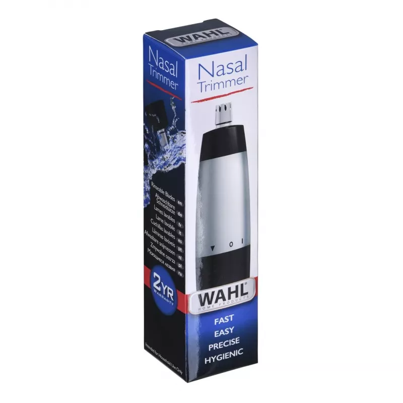Wahl 05642-135 nosies ir ausų kirptuvas, juoda/sidabrinė