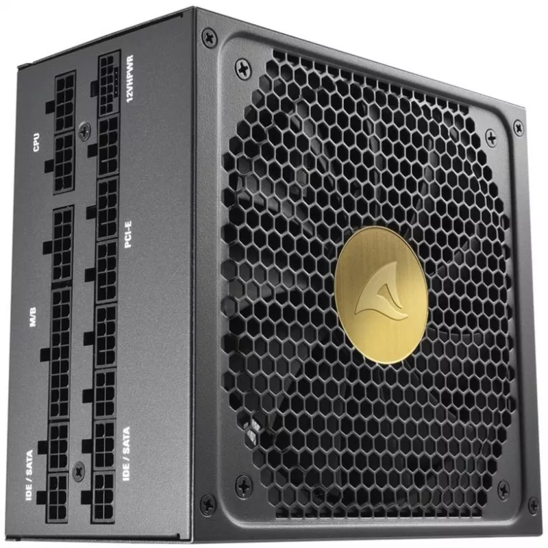 Sharkoon Rebel P30 Gold maitinimo blokas 1300 W 20+4 pin ATX ATX juodas