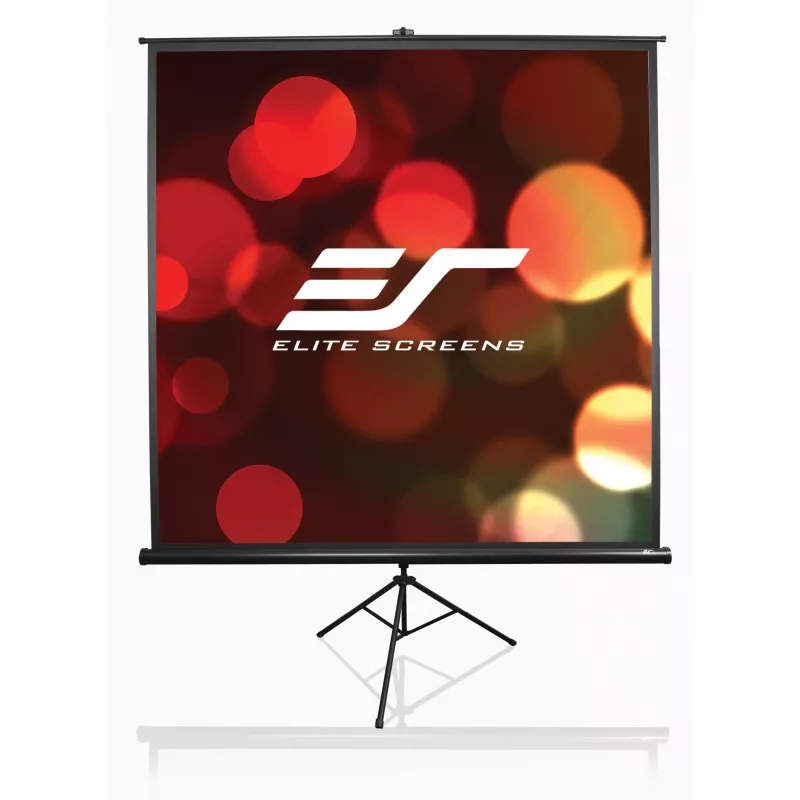 Elite Screens | Nešiojamas trikojis ekranas | T100UWH | Įstrižainė 100 colių | 16:9 | Juodas
