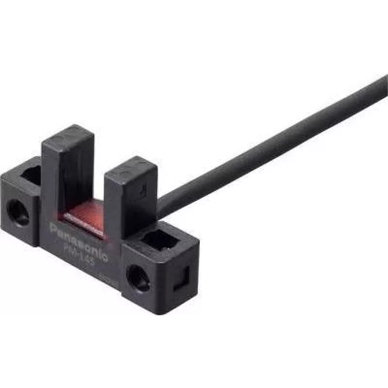 Fotoelektrinis šakės jutiklis Panasonic PM-L45-P-C3 L tipo, 5–24 V DC, šviesos/tamsos perjungimas