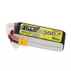 Baterija Tattu R-Line 550mAh 14,8V 95C 4S1P — LiPo rinkinys RC modeliams