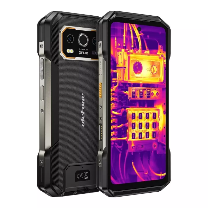 Išmanusis telefonas Ulefone Armor 27T Pro 5G, 6,3 colio, 12 GB / 256 GB, juodas