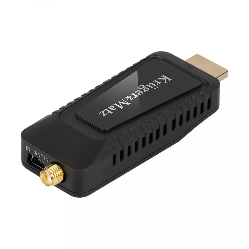 Mini DVB-T2 H.265 HEVC imtuvas KRUGER & MATZ KM9998, 470–862 MHz, 1 imtuvas, HDMI, USB, 720p