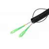 Extralink Patchcord 2J SC/APC-SC/APC vienmodis lauko dvipusis G657A2 25 m