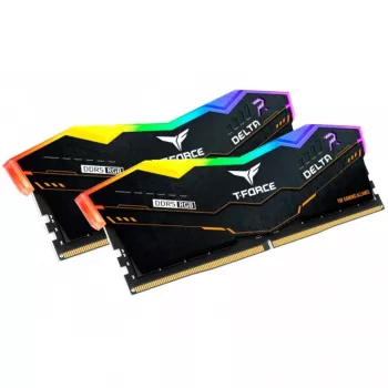 DIMM 32 GB DDR5-6000 (2x 16 GB) Dual Kit, atmintinė juoda, FF5D532G6000HC38ADC01, Delta TUF RGB, INTEL XMP