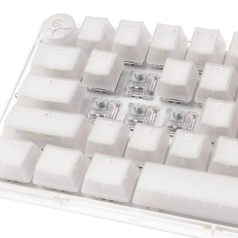 Ducky One 3 Aura White Mini klaviatūra Gaming USB QWERTY US International