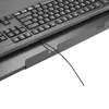Maclean MC-839 slydimo platforma klaviatūrai | Po stalu esantis stalčius klaviatūrai ir pelei | Užspaudžiamas klaviatūros padėklas | Ergonomiškas darbo vietos sprendimas