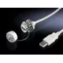 USB kabelis Rittal 2482.230, USB A į USB A, 2 m, baltas, kištukas/lizdas