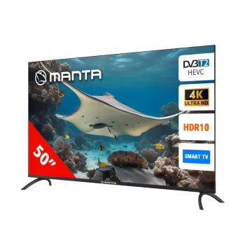 Televizorius Manta 50LUA123E 50 colių LED ekranas 4K raiška