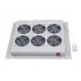 Laisvai pastatoma spintos ventiliatoriaus sekcija Triton RAC-CH-X05-X3, 6 ventiliatoriai, pilka
