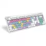 Klaviatūra Logickeyboard LKB-FCPX10-CWMU-UK Office USB QWERTY UK English Įvairiaspalvė
