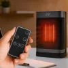 Extralink keraminis elektrinis bokštinis šildytuvas 1500W LED nuotolinio valdymo pultas