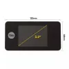 Skaitmeninis durų stebėjimo įrenginys Yale 45-0500-1432-00-6011 — 3,2 col. LCD, 105° matymo kampas, 110° kampas, juoda, 2×AAA