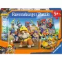 Vaikiškų dėlionių rinkinys Ravensburger Rubble & Crew darbo transporto priemonės — 3 dėlionės × 49 dalys