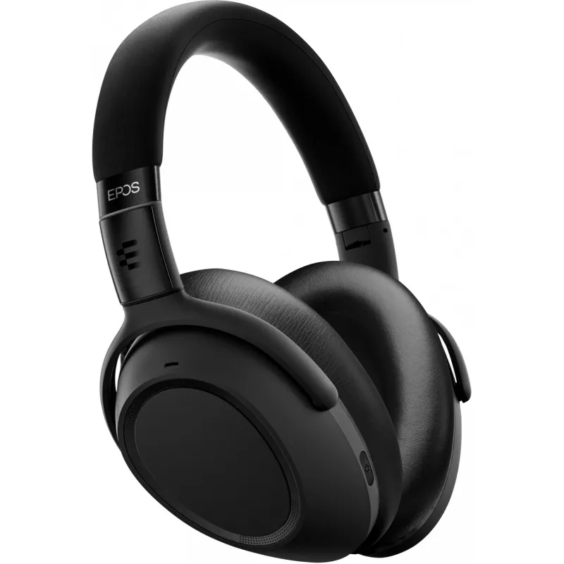 Ausinės EPOS ADAPT 660 USB-C — antausinės, laidinis ir belaidis (Bluetooth), 25 m veikimo nuotolis, 231 g, juodos