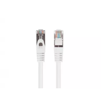 Tinklo kabelis LANBERG PATCHCORD KAT.6 FTP 0,25M Baltas