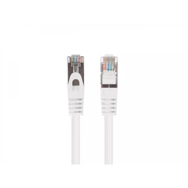 Tinklo kabelis LANBERG PATCHCORD KAT.6 FTP 0,25M Baltas