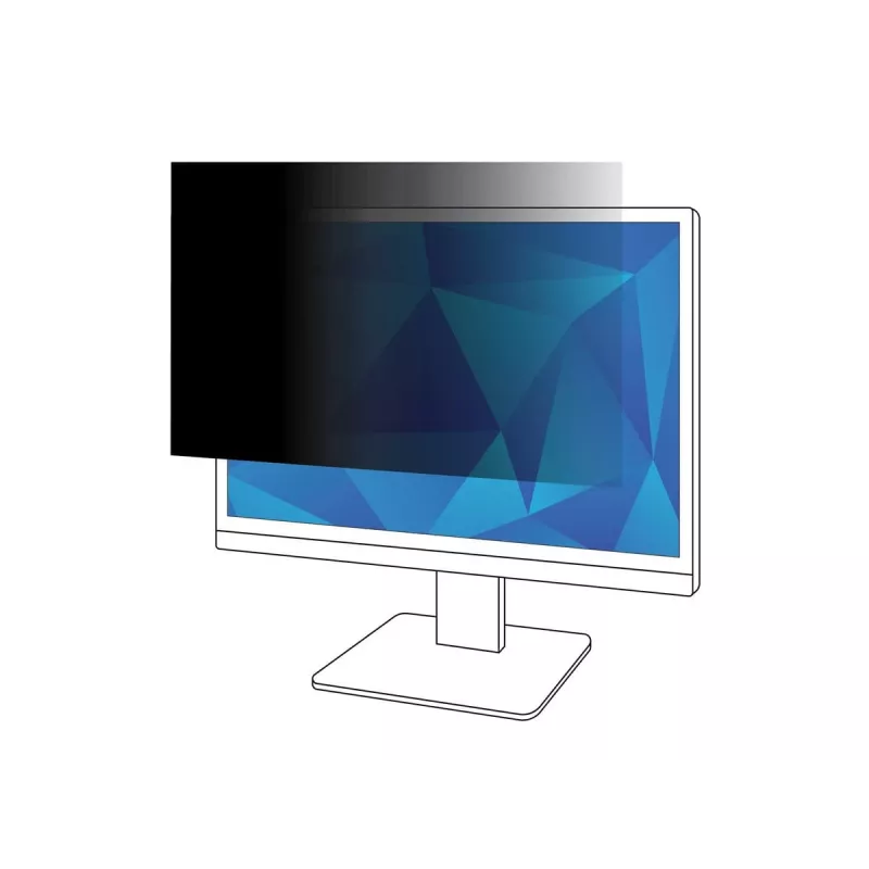 3M PF195W9B ekrano privatumo filtras 49,5 cm (19,5 colio) monitoriui Berėmis ekrano privatumo filtras